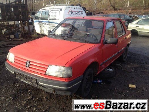 Prodám levně náhradní díly na Peugeot 309 1.3 47kw Typ motor – fotografie 1