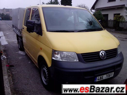 vw T5 2,5 tdi 4x4 Doka 96kw 2005  kuže ,klima 6 kvalt – fotografie 2