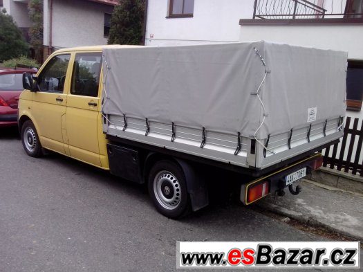 vw T5 2,5 tdi 4x4 Doka 96kw 2005  kuže ,klima 6 kvalt – fotografie 3