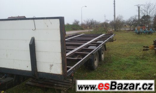 Prodám Přívěs Valník Plato DÉLKA 6,5M-X2,5M – fotografie 4