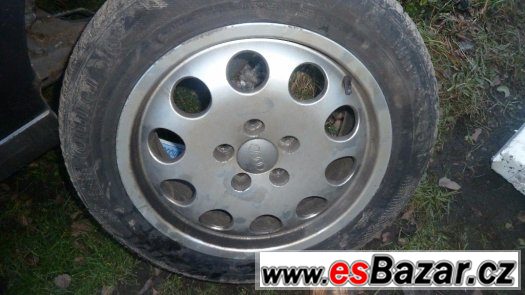 Orig. alu Audi s zimními pneu 205/55/R16 5X112 – fotografie 2
