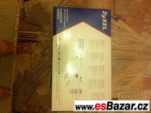 Prodám použitý modem Zyxel P-660HW-T3 - Original od O2 – fotografie 2