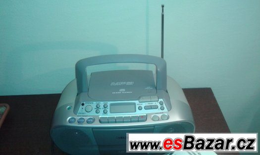 Přenosné rádio - CD, kazety SONY CFD-S03CP – fotografie 3