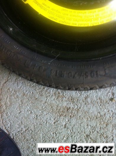 Dojezdové kolo - rezerva 4x100  105/70 R14 – fotografie 3