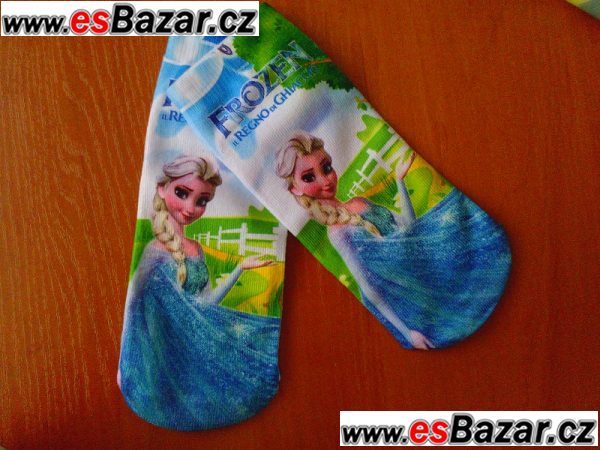 Ponožky motiv 4 - Ledové království (Frozen) 18.cm – fotografie 1