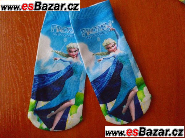 Ponožky motiv 6 - Ledové království (Frozen) 18.cm – fotografie 1