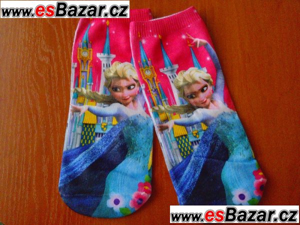 Ponožky motiv 8 - Ledové království (Frozen) 18.cm – fotografie 1