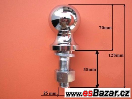 Koule ISO 50 pro tažné zařízení - čtyřkolka, malotraktor – fotografie 3