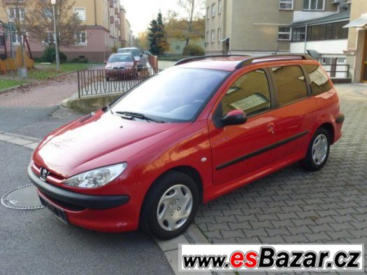 Peugeot 206 SW 1.4 16V --131 803km--Super stav--PRODÁNO-- – fotografie 1