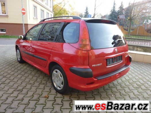 Peugeot 206 SW 1.4 16V --131 803km--Super stav--PRODÁNO-- – fotografie 4