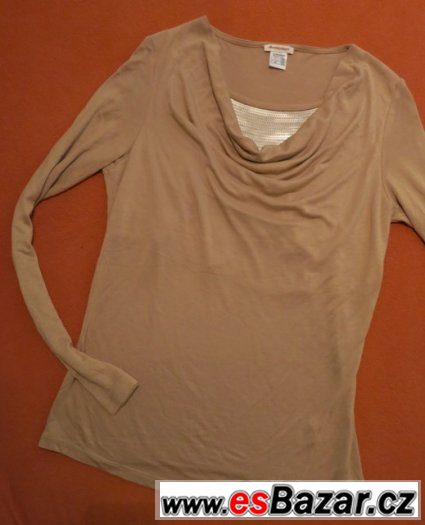 VÁNOČNÍ SLEVY%% DELŠÍ HALENKA/TRIKO/TUNIKA/CARDIGAN vel. M – fotografie 2