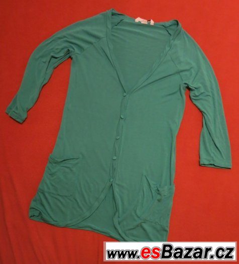 VÁNOČNÍ SLEVY%% DELŠÍ HALENKA/TRIKO/TUNIKA/CARDIGAN vel. M – fotografie 3