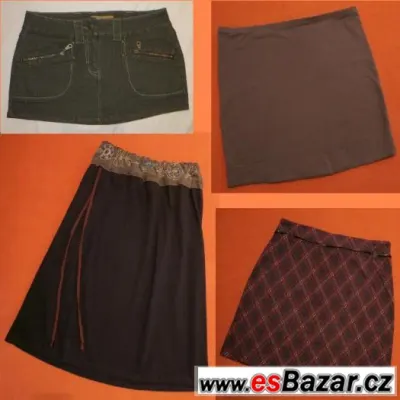 VÁNOČNÍ SLEVY %%% SUKNĚ NA ZIMU K LEGÍNÁM / KOZAČKÁM vel. M