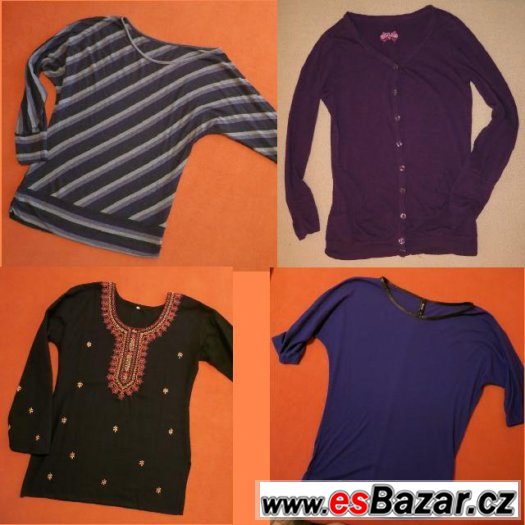 VÁNOČNÍ SLEVY%% DELŠÍ TRIKO / TUNIKA / CARDIGAN vel. S / 36 – fotografie 1
