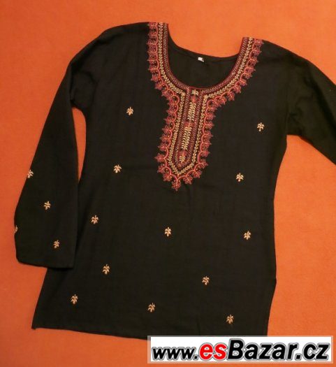 VÁNOČNÍ SLEVY%% DELŠÍ TRIKO / TUNIKA / CARDIGAN vel. S / 36 – fotografie 4