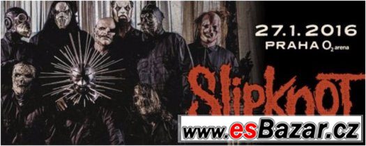 SLIPKNOT 27.1.2016 O2 Arena – fotografie 1