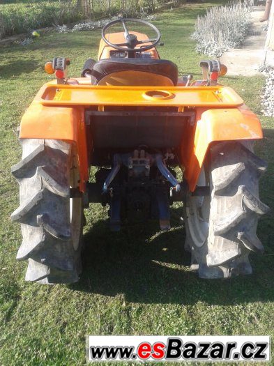 Predám malotraktor KUBOTA B1600 – fotografie 4