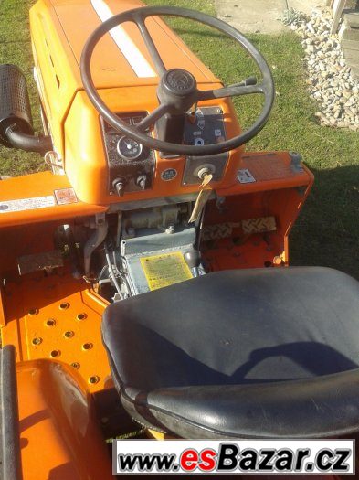 Predám malotraktor KUBOTA B1600 – fotografie 5