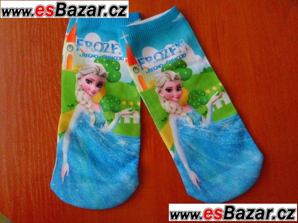 Ponožky motiv 10 - Ledové království (Frozen) 18.cm – fotografie 1