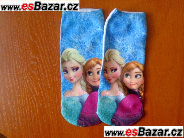 Ponožky motiv 11 - Ledové království (Frozen) 18.cm – fotografie 1