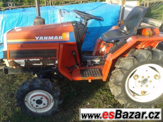 Prodám malotraktor Yanmar 15D – fotografie 4