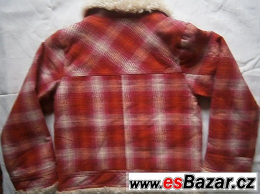zimni bunda zn.vel.122 s limcem a s koziskem,zasl.mozne,levn – fotografie 2