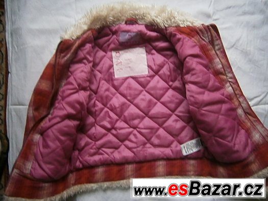 zimni bunda zn.vel.122 s limcem a s koziskem,zasl.mozne,levn – fotografie 3