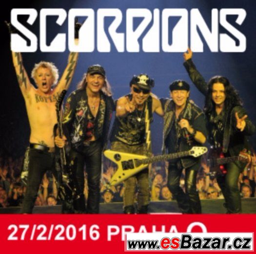 SCORPIONS stání u pódia – fotografie 1