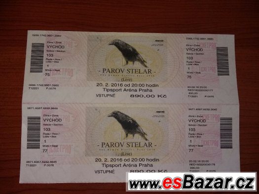 PAROV STELAR vstupenky – fotografie 1