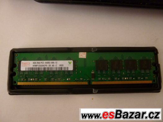 LEVNE  PAMETI DDR2 jak pro AMD tak INTEL, 2GB,4GB i do NB – fotografie 3