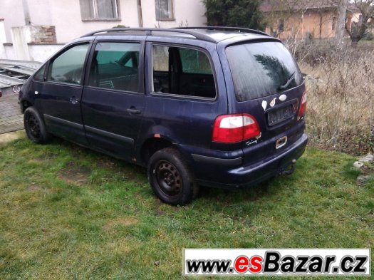 Karoserie Galaxy 2,3 16V, na díly, bez motoru německé TP – fotografie 2