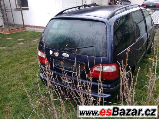 Karoserie Galaxy 2,3 16V, na díly, bez motoru německé TP – fotografie 3