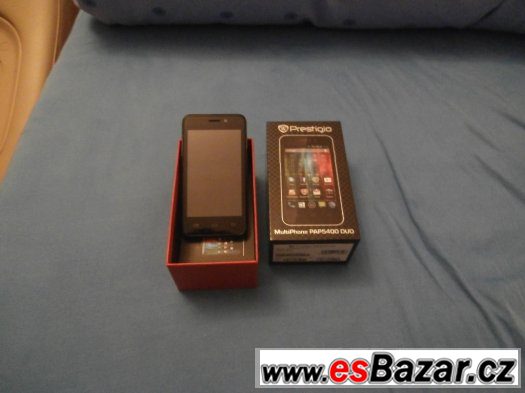 Prestigio Multiphone 5400 DUO černý Záruka – fotografie 1