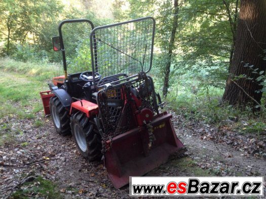 Malotraktor AGT 835 kloubový s rampovačem a navijákem – fotografie 4