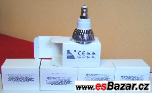 úsporné LED žárovky 230V/8W  -  nové – fotografie 4