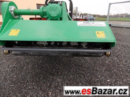 Kladivový mulčovač za traktor, malotraktor, záběr 125cm + – fotografie 3