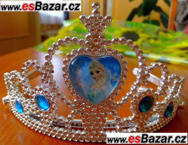 Set 4 - FROZEN-Ledové království. (šaty + korunka) -110.hned – fotografie 6