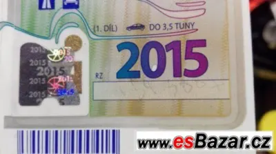 DÁLNIČNÍ ZNÁMKA DO 31.1. 2016