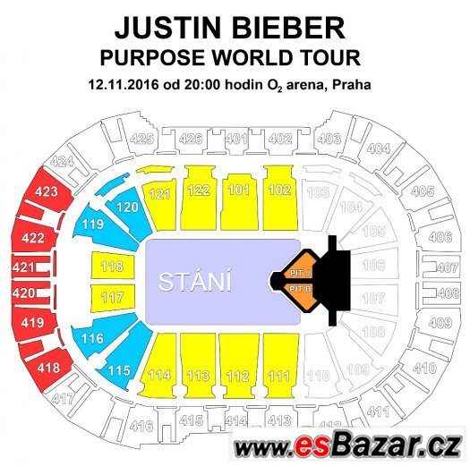 JUSTIN BIEBER - nejlepší sezení (sektor 113) – fotografie 2