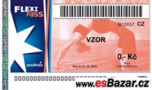 Koupím poukázky Flexi Pass, Unišek, Ticket Multi – fotografie 1