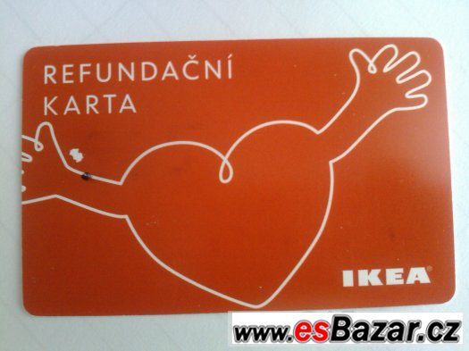 Koupím refundační kartu nebo kartu Ikea – fotografie 1