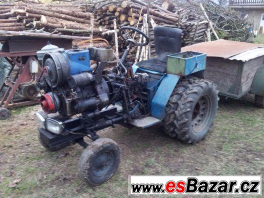 malotraktor domácí výroby – fotografie 1