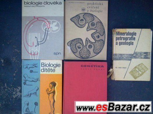 Knihy o biologii – fotografie 1