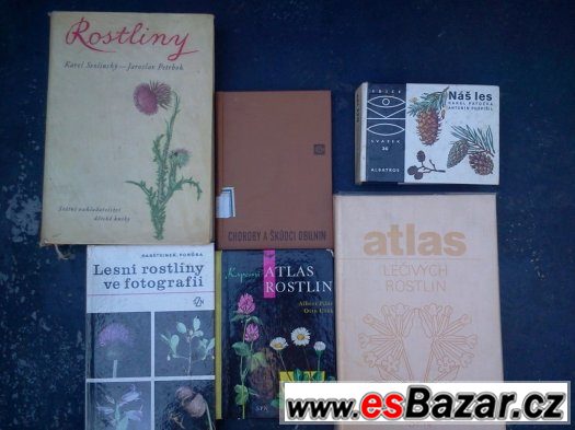 Knihy o rostlinách, atlasy rostlin – fotografie 2