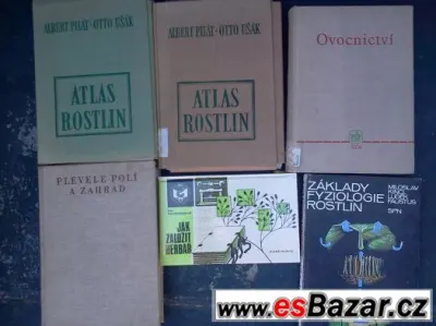 Knihy o rostlinách, atlasy rostlin