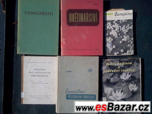 Knihy o rostlinách a jejich pěstování, houby – fotografie 5