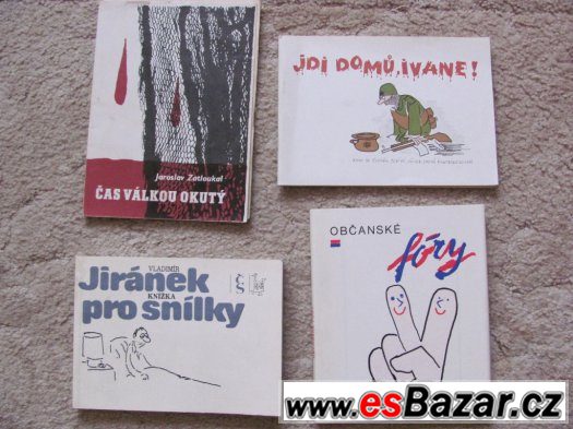 4 KNIHY / Jiránek atd./   za     99,- kč – fotografie 1