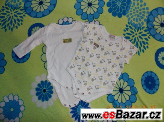 bavlněné body vel. 0-3měs. – fotografie 1