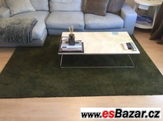Koberec 170x240cm ADUM IKEA lahvově zelená – fotografie 1