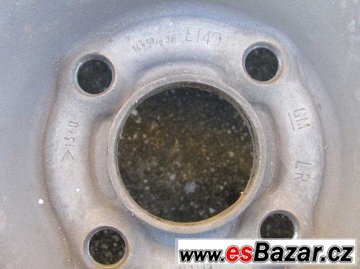 Plechové disky OPEL 14x5 1/2 JH2 ET49 – fotografie 3